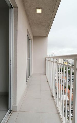 Apartamento à venda com 29m², 1 quarto e sem vagaVaranda