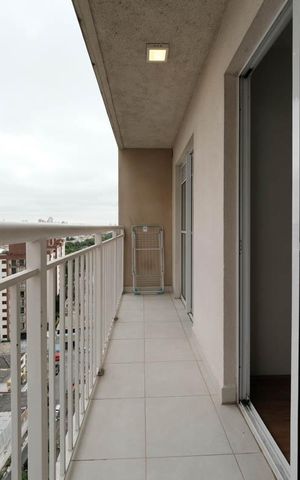 Apartamento à venda com 29m², 1 quarto e sem vagaVaranda