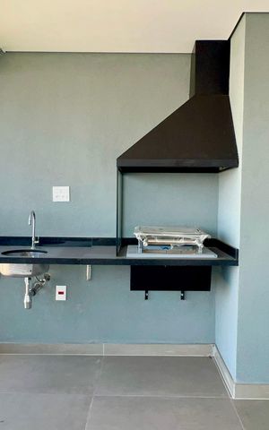 Apartamento à venda com 182m², 3 quartos e 2 vagas Apartamento à venda com 182m², 3 quartos e 2 vagasVaranda gourmet