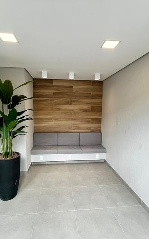 Apartamento à venda com 43m², 2 quartos e sem vaga Apartamento à venda com 43m², 2 quartos e sem vagaÀrea para espera de carros de aplicativo