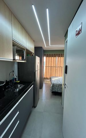 Studio à venda com 17m², 1 quarto e sem vaga