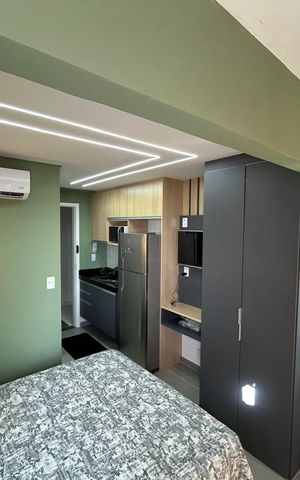 Studio à venda com 17m², 1 quarto e sem vaga