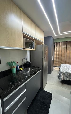 Studio à venda com 17m², 1 quarto e sem vaga