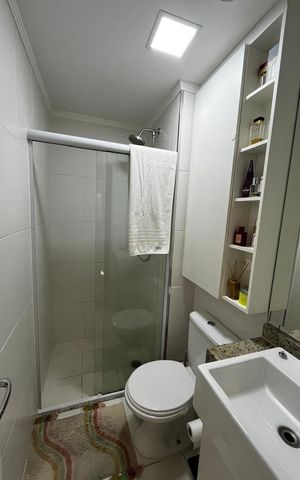 Apartamento para alugar com 40m², 1 quarto e 1 vaga Apartamento para alugar com 40m², 1 quarto e 1 vagaBanheiro