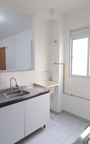 Apartamento para alugar com 39m², 2 quartos e 1 vagacozinha