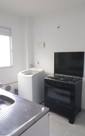 Apartamento para alugar com 39m², 2 quartos e 1 vagacozinha