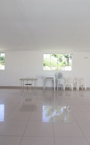 Apartamento para alugar com 39m², 2 quartos e 1 vagaÁrea comum - Salão de festas