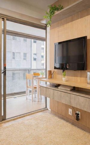 Apartamento à venda com 39m², 1 quarto e 1 vaga