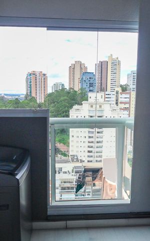 Studio à venda com 40m², 1 quarto e 1 vagaÁrea de Serviço