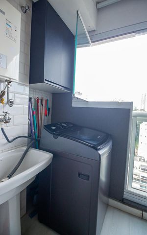 Studio à venda com 40m², 1 quarto e 1 vagaÁrea de Serviço