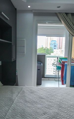 Studio à venda com 40m², 1 quarto e 1 vagaSuíte
