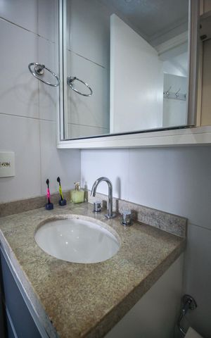 Studio à venda com 40m², 1 quarto e 1 vagaBanheiro da Suíte