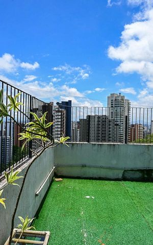 Apartamento à venda com 177m², 3 quartos e 2 vagasCobertura