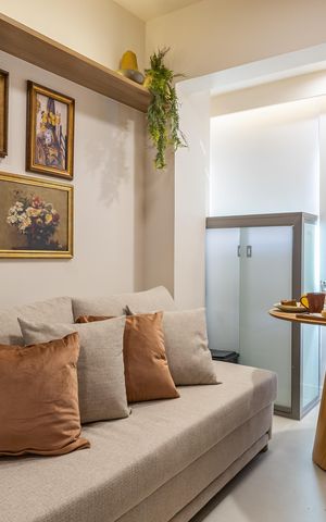 Studio para alugar com 24m², 1 quarto e sem vaga Studio para alugar com 24m², 1 quarto e sem vagaSala