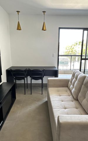 Apartamento à venda com 45m², 1 quarto e 1 vaga Apartamento à venda com 45m², 1 quarto e 1 vagaSala