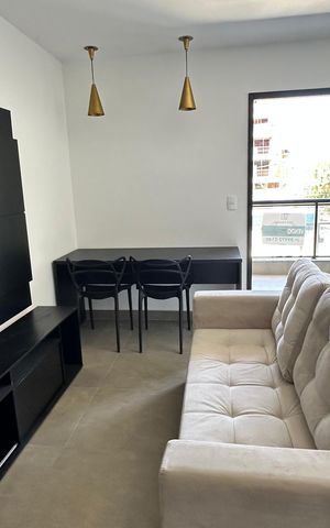 Apartamento à venda com 45m², 1 quarto e 1 vaga Apartamento à venda com 45m², 1 quarto e 1 vagaSala