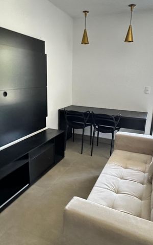 Apartamento à venda com 45m², 1 quarto e 1 vaga Apartamento à venda com 45m², 1 quarto e 1 vagaSala