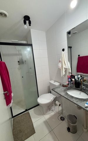 Apartamento à venda com 33m², 1 quarto e sem vaga Apartamento à venda com 33m², 1 quarto e sem vagaBanheiro
