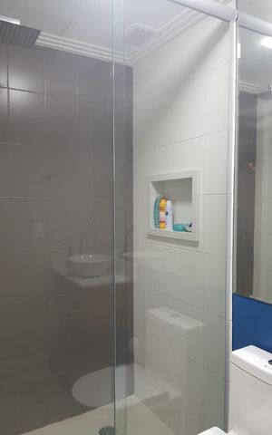 Apartamento à venda com 65m², 2 quartos e 1 vaga Apartamento à venda com 65m², 2 quartos e 1 vagaBanheiro