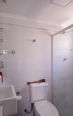 Apartamento para alugar com 65m², 2 quartos e 2 vagas Apartamento para alugar com 65m², 2 quartos e 2 vagasBanheiro Quarto 2