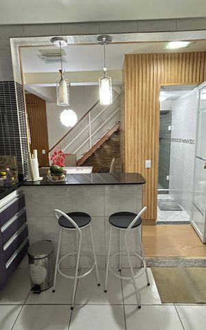 Casa à venda com 124m², 2 quartos e 1 vagaCozinha