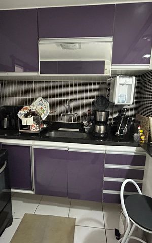 Casa à venda com 124m², 2 quartos e 1 vagaCozinha