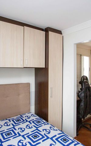 Apartamento à venda com 63m², 3 quartos e 1 vagaQuarto Suíte