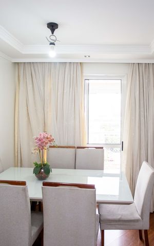 Apartamento à venda com 63m², 3 quartos e 1 vagaSala