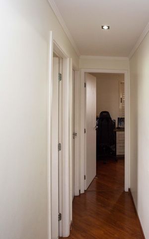 Apartamento à venda com 63m², 3 quartos e 1 vagaCorredor