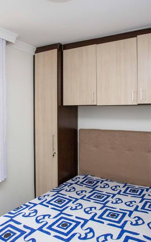 Apartamento à venda com 63m², 3 quartos e 1 vagaQuarto Suíte