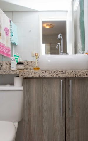 Apartamento à venda com 63m², 3 quartos e 1 vagaBanheiro da Suíte