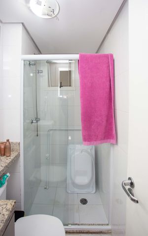 Apartamento à venda com 63m², 3 quartos e 1 vagaBanheiro Social