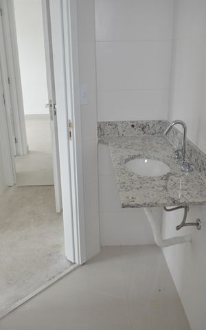 Apartamento à venda com 56m², 1 quarto e 1 vagaBanheiro da Suíte