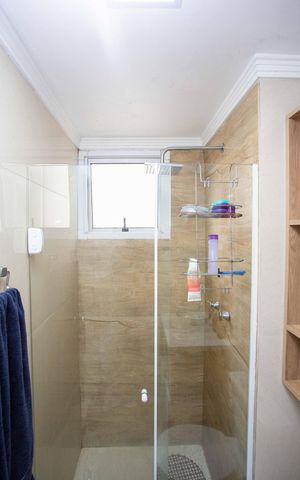 Apartamento à venda com 67m², 2 quartos e 1 vagaBanheiro da Suíte