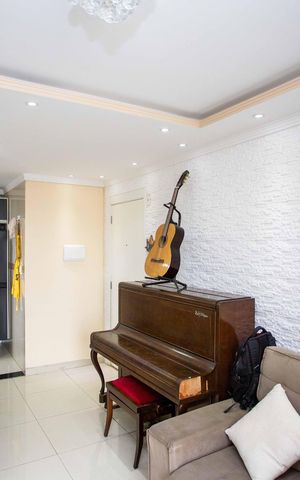Apartamento à venda com 67m², 2 quartos e 1 vagaSala de TV