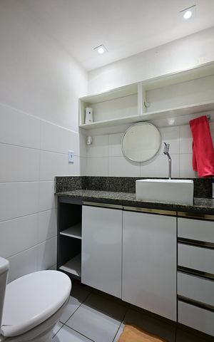 Apartamento para alugar com 47m², 1 quarto e 1 vagaBanheiro