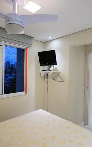 Apartamento para alugar com 47m², 1 quarto e 1 vagaQuarto 2