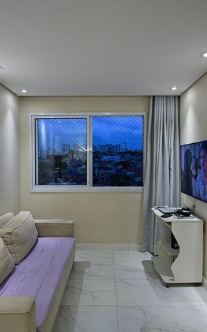 Apartamento para alugar com 47m², 1 quarto e 1 vagaSala