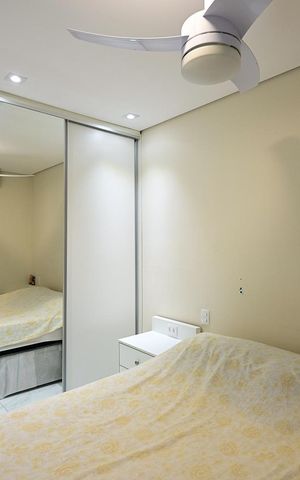 Apartamento para alugar com 47m², 1 quarto e 1 vagaQuarto 2