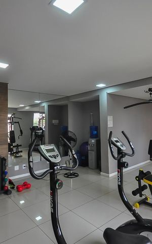 Apartamento para alugar com 47m², 1 quarto e 1 vaga Apartamento para alugar com 47m², 1 quarto e 1 vagaAcademia