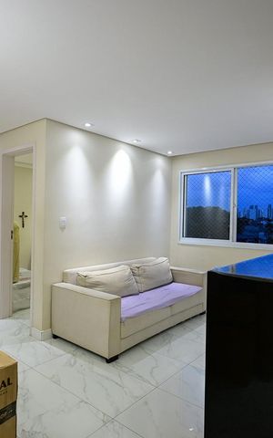 Apartamento para alugar com 47m², 1 quarto e 1 vagaSala