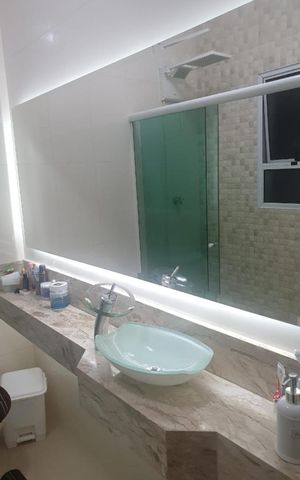 Casa de condomínio para alugar com 115m², 3 quartos e 2 vagas Casa de condomínio para alugar com 115m², 3 quartos e 2 vagasBanheiro