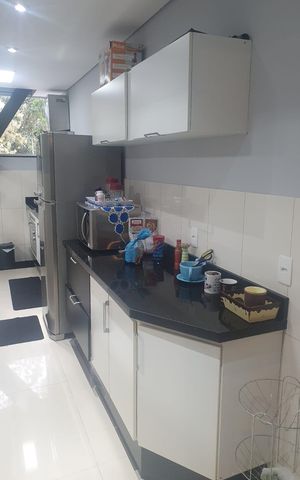 Casa de condomínio para alugar com 115m², 3 quartos e 2 vagas Casa de condomínio para alugar com 115m², 3 quartos e 2 vagasCozinha