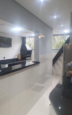 Casa de condomínio para alugar com 115m², 3 quartos e 2 vagas Casa de condomínio para alugar com 115m², 3 quartos e 2 vagasCozinha
