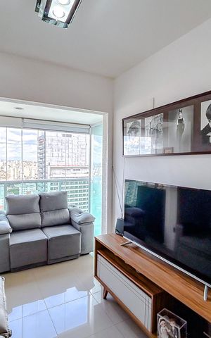 Apartamento à venda com 45m², 1 quarto e 1 vagaSala