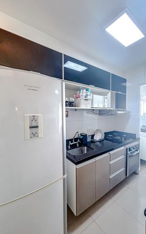 Apartamento à venda com 45m², 1 quarto e 1 vagaCozinha