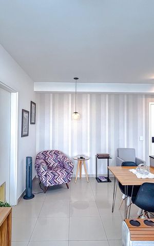Apartamento à venda com 45m², 1 quarto e 1 vagaSala