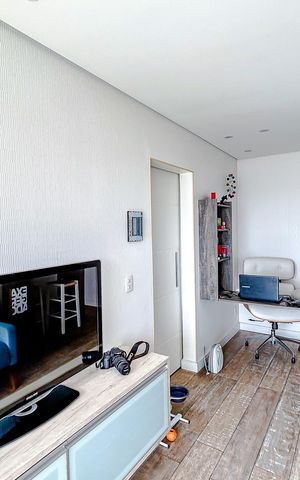 Apartamento à venda com 45m², 1 quarto e 1 vagaSala