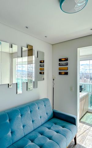 Apartamento à venda com 45m², 1 quarto e 1 vagaSala