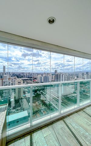 Apartamento à venda com 45m², 1 quarto e 1 vagaVaranda